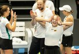 Lietuvos moterų teniso rinktinė po dramatiškos kovos įveikė Izraelį