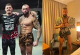 Čempiono diržą apgynusiam Pavelui Dailidko – UFC žvaigždės žinutė