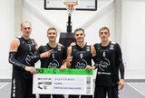 Kaune laimėję „Hoptrans“ krepšininkai iškovojo kelialapį į FIBA 3x3 „Challenger“ turnyrą Prancūzijoje