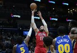 „Pelicans“ su J.Valančiūnu pratęsė NBA čempionų nesėkmių seriją