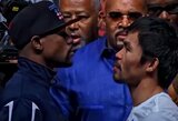 Pacquiao: „Aš norėjau rimtos kovos, Mayweatheris – parodomosios“