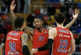 W.Clyburnas išgelbėjo CSKA nuo nesėkmės prieš bavarus