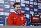 Diego Simeone nusilenkė „Barcelona“ komandai: „Sunku suprasti kaip išmetėme juos iš dviejų turnyrų“
