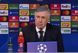 UEFA perspėjo C.Ancelotti: jei neišlaikys egzamino, negalės toliau treniruoti „Real“