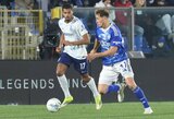 Italijos futbolo taurės pusfinalio pirmosios rungtynės tarp „Como“ ir „Inter“ baigėsi be įvarčių