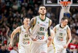 Sirvydis atskleidė, kokius žodžius jis pasakė Francisco prieš lemiamą tritaškį