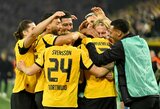 „Borussia“ sutriuškino „Athletic“, „Villarreal“ išplėšė lygiąsias su „Juventus“, „Bayer“ ir PSV išsiskyrė taikiai