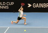 Trečia pergalė iš eilės užtikrino Mikulskytei bilietą į pusfinalį