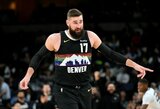 Jokičiaus sulaukęs „Nuggets“ klubas patiesė „Clippers“ krepšininkus