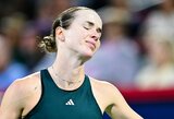 „Jei tik mamos pamatytų, ką jūs rašinėjate, tai jumis pasišlykštėtų“: Osakai pralaimėjusi Svitolina paviešino šlykščias lažybininkų žinutes