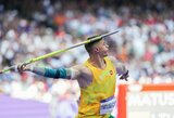 Matusevičius „Deimantinėje lygoje“ – 6-as, Weberio ietis skriejo beveik 90 m