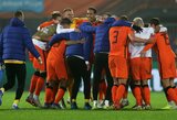 Norvegus nugalėjusi Nyderlandų rinktinė tiesiausiu keliu žengė į pasaulio futbolo čempionatą