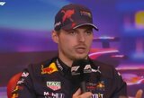 M.Verstappenas: „Galėjau dėl Perezo blokuoti Leclercą, bet ar tai būtų sąžininga?“