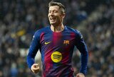Robertas Lewandowskis pakartojo įspūdingą Lionelio Messi rekordą