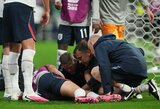 Tragiška nesėkmė: nežaidęs Anglijos rinktinės futbolininkas patyrė traumą ir buvo išgabentas į ligoninę