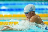 Europos čempionato 100 m krūtine rungtyje britė pagerino Jefimovos rekordą