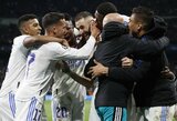 K.Benzema pelnytas įvartis per pratęsimą atvedė „Real“ į Čempionų lygos pusfinalį 