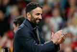 Rubenas Amorimas tikina, jog „Man Utd“ yra skolingas fanams Europos lygos titulą 