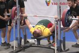 Pasaulio štangos spaudimo čempionate du lietuviai pateko į 10-uką