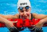 K.Teterevkova Lietuvos studentų plaukimo čempionate laimėjo 3 aukso medalius