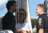 „Red Bull“ jau apsisprendė? Belgijoje – privatūs Ch.Hornerio pokalbiai su D.Ricciardo, skrydis su M.Verstappenu ir kritika S.Perezui