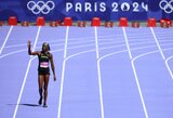 Dukart olimpinė čempionė tęs titulo gynybą? Bėgikė mojuodama sirgaliams atėjo iki finišo