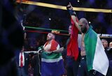Naujasis UFC čempionas atskleidė, kokių patarimų savo varžovui davė kovos metu