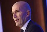 Zinedine`as Zidane`as atskleidė ką paaukojo vardan galimybės dirbti rinktinėje