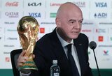 FIFA „Taikos prizas“ Trumpui sukėlė audrą organizacijoje: aiškėja skandalingos detalės