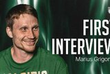 „Žalgirio“ marškinėlius vėl apsivilksiantis Marius Grigonis: „Turiu daug ką įrodyti“