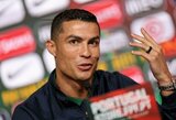 C.Ronaldo: apie antrą etapą „Man United“, sprendimą tęsti karjerą Portugalijos rinktinėje ir naująjį trenerį