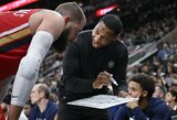 „Pelicans“ treneris paaiškino sprendimą mažiau remtis J.Valančiūno pagalba