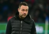 „Marseille“ po triuškinamo pralaimėjimo prieš PSG atsisveikino su De Zerbi  