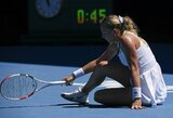 Staigmenos „Australian Open“: krito trečioji pasaulio raketė ir didžiausia estų viltis