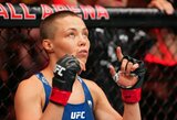 R.Namajunas: apie numuštas T.Cortez blakstienas, keistą svėrimų procedūrą, nuostabų ir labai padėjusį močiutės iš Lietuvos maistą bei kovą „Žalgirio“ arenoje