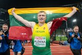 „Athletics Weekly“: geriausių praėjusių metų disko metikų reitinge M.Alekna – 2-as, A.Gudžius – 4-as
