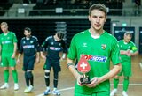 Mėnesio MVP futsal A lygoje tapęs A.Voskunovičius: „Kiekvienais metais tobulėju“