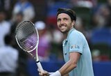 Dar viena sensacija Šanchajuje: Rinderknechas pasekė pusbrolio pavyzdžiu ir žengė į pusfinalį