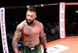 P.Dailidko nokautu iškovojo „Caged Steel“ sunkiasvorių čempiono diržą