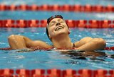K.Ledecky pagerino M.Phelpso rekordą, leukemiją nugalėjusi R.Ikee sužavėjo pasaulį