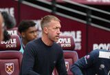 Oficialu: „West Ham Utd“ iš vyriausiojo trenerio pareigų atleido Grahamą Potterį