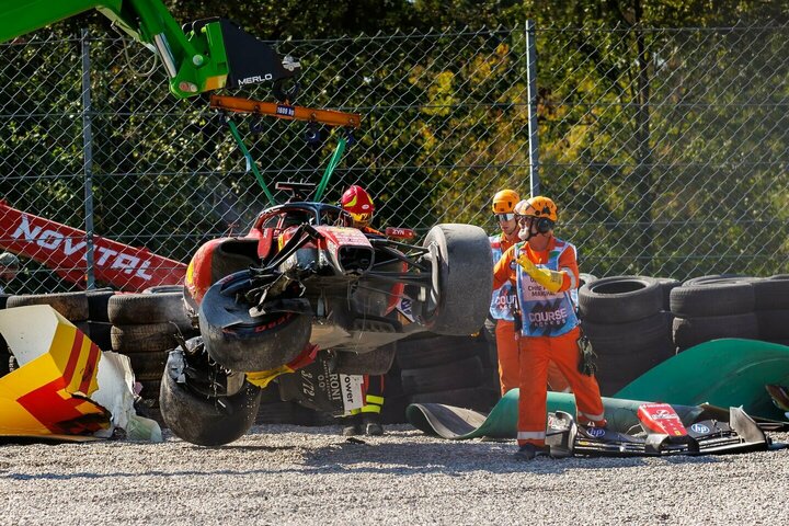Italijoje – 50G perkrova Leclercui ir neįtikėtina iš 19-os vietos startavusio Antonelli pergalė