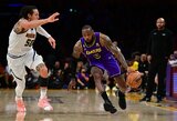 A.Davisas patyrė traumą, „Lakers“ pranoko „Nuggets“ 