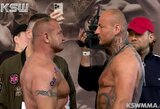 „KSW 83“: dovaną tautiečiui įteikęs M.Pudzianowskis – sunkesnis už buvusį D.Wilderio varžovą, stadione laukiama 50 tūkst. fanų