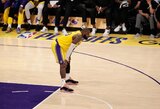 LeBronas Jamesas atsivėrė apie kelio traumą, kuri nebūtų leidusi tęsti atkrintamųjų: „Pirmas kartas, kai patyriau rimtą kelio traumą, dėl kurios tikrai teko stabdyti viską“