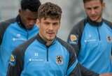 Jaunų futbolininkų krikštas? L.Klassenas Miunchene buvo surištas ir uždarytas lifte