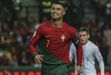 C.Ronaldo po istorinio Portugalijos pasirodymo Euro2024 atrankoje: „100% pergalingas!"