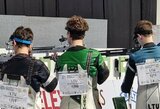 Lietuvos jaunių šaudymo rinktinė Europos čempionate užėmė 9-ą vietą
