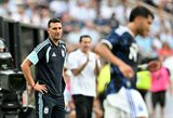 Prieš Pasaulio taurę Argentinos rinktinė neteko Balerdi, treneris Scaloni prabilo apie nerimą keliančią situaciją ir dėl kitų žaidėjų