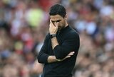 „Arsenal“ prieš „Man City“ žais be pagrindinio trenerio: M.Artetos koronaviruso testas – teigiamas
